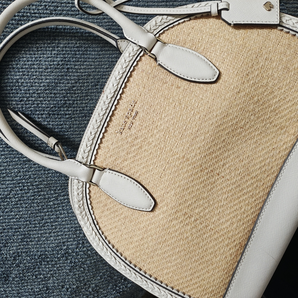 Kate Spade Tan and Cream Satchel